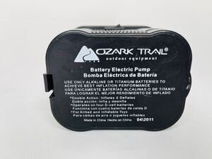 Ozark Trail Pump Battery Electric Outdoor Equipment Double Action Tested